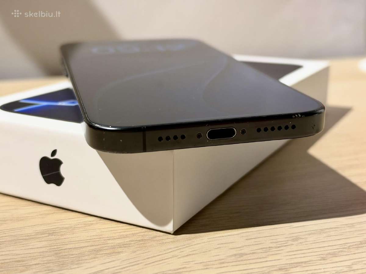 iPhone 16 Pro Max 256gb Black Titanium - nuotraukos Nr. 3