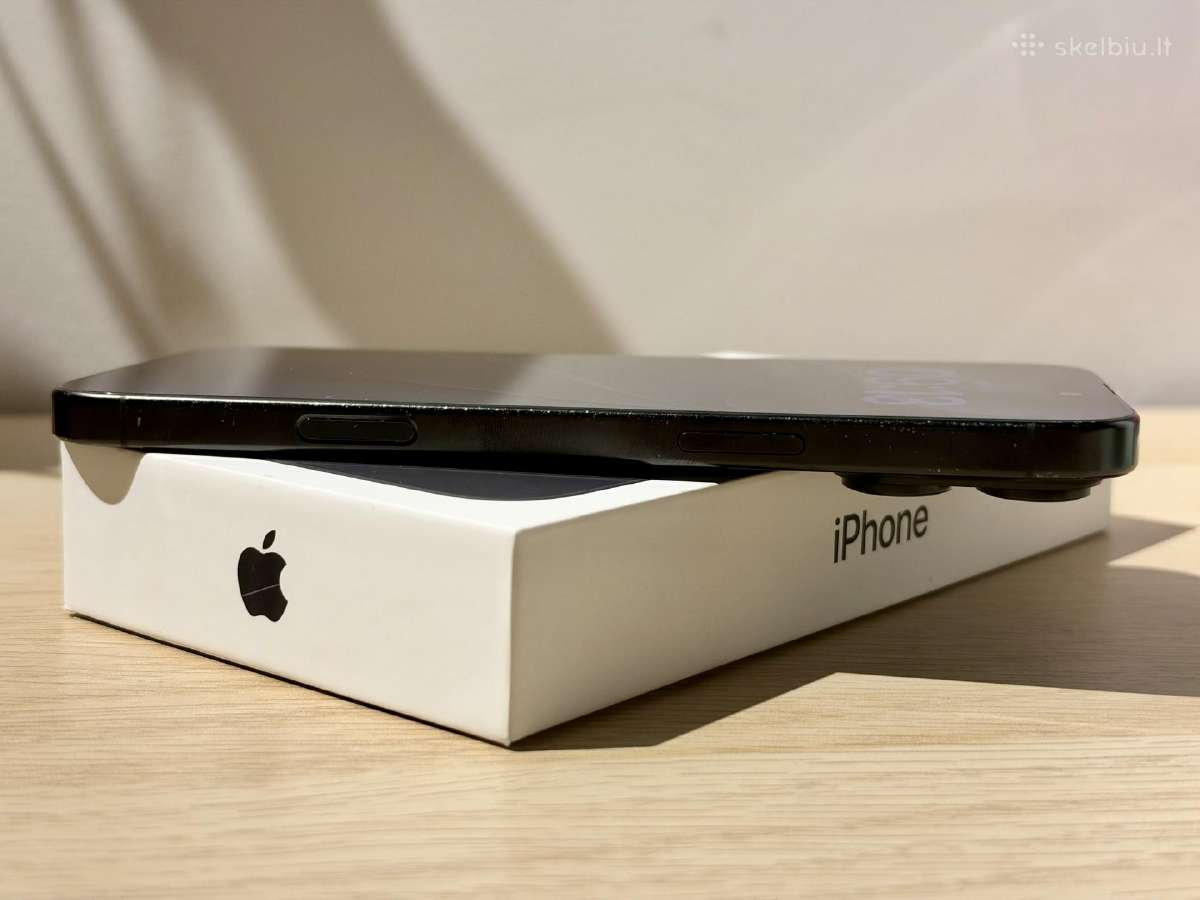 iPhone 16 Pro Max 256gb Black Titanium - nuotraukos Nr. 6