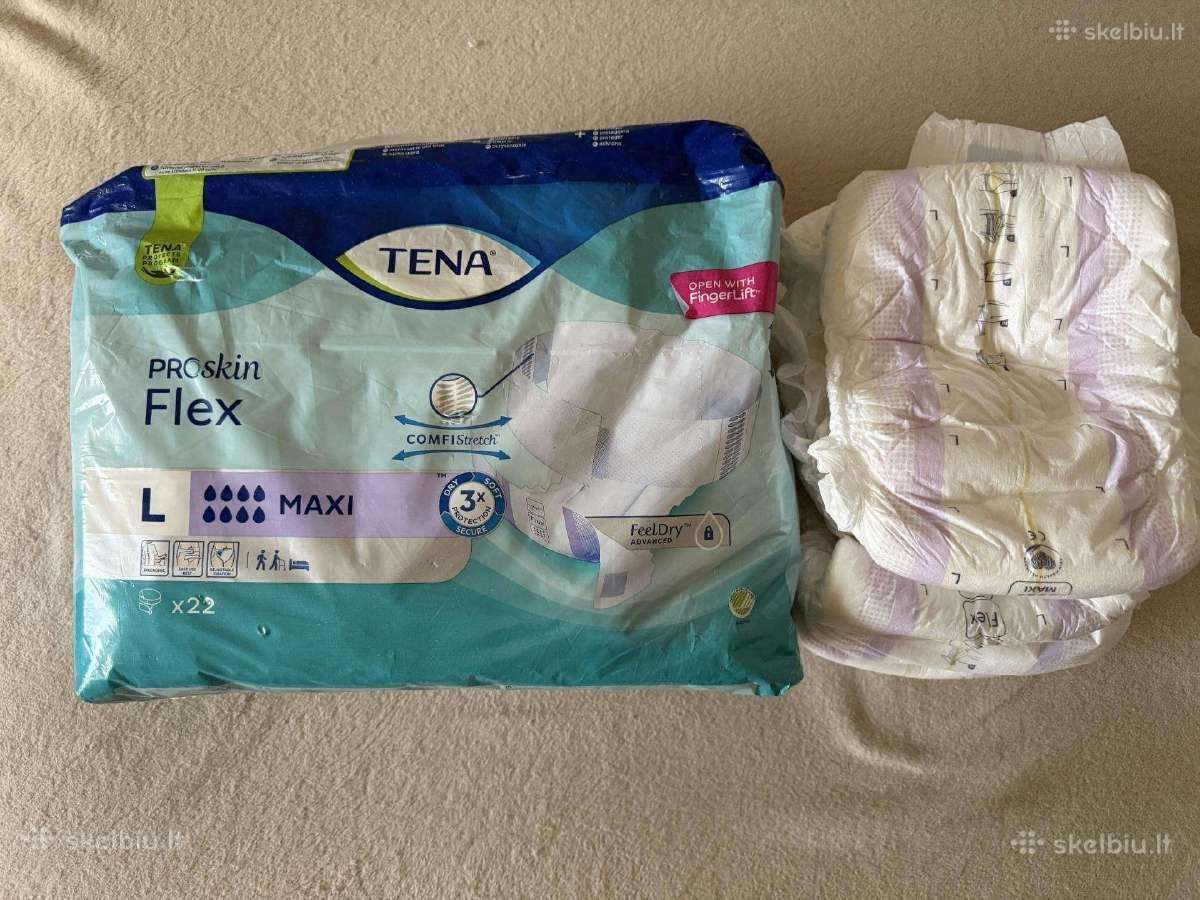 Tena Pro skin slip flexi sauskelnes 4 pokai - nuotraukos Nr. 4