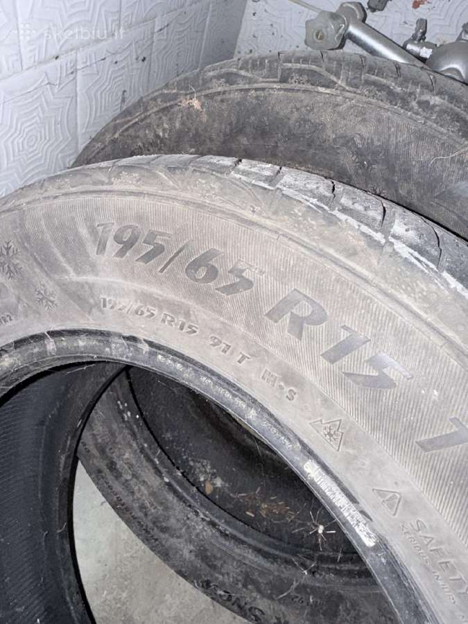 Žieminės padangos 195/65 R15 (4 vnt.) - nuotraukos Nr. 2