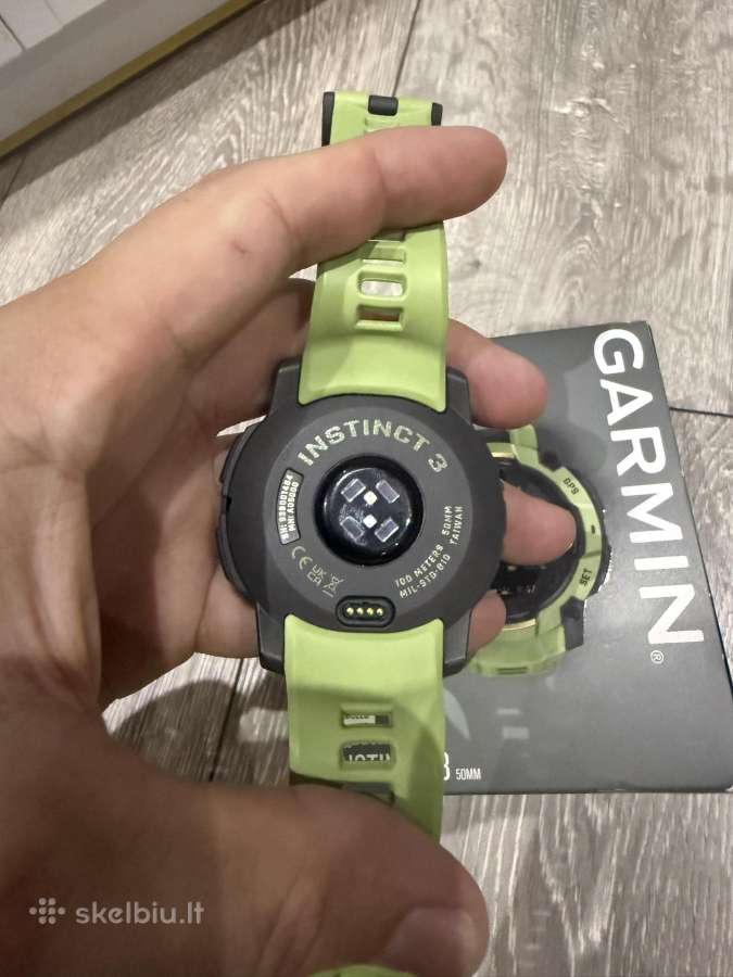 Garmin Instinct 3 50mm, Amoled - nuotraukos Nr. 3