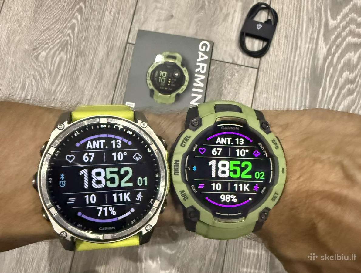 Garmin Instinct 3 50mm, Amoled - nuotraukos Nr. 4
