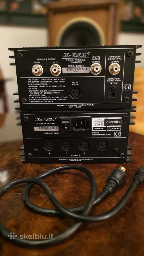 Musical Fidelity X-dac V3 + X-psu V3 - nuotraukos Nr. 3