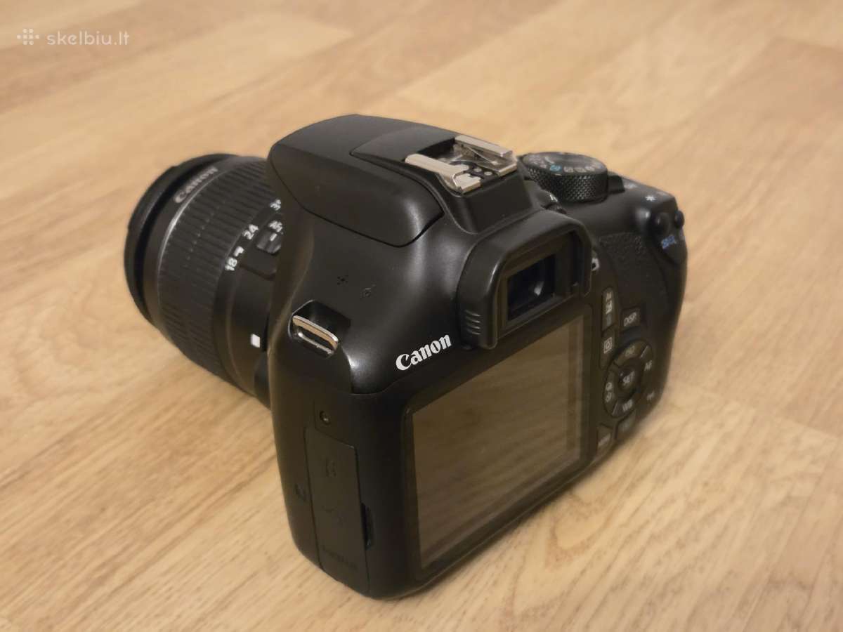 Canon EOS 1300d / WiFi / 18-55mm / 17.9k kadrų - nuotraukos Nr. 7
