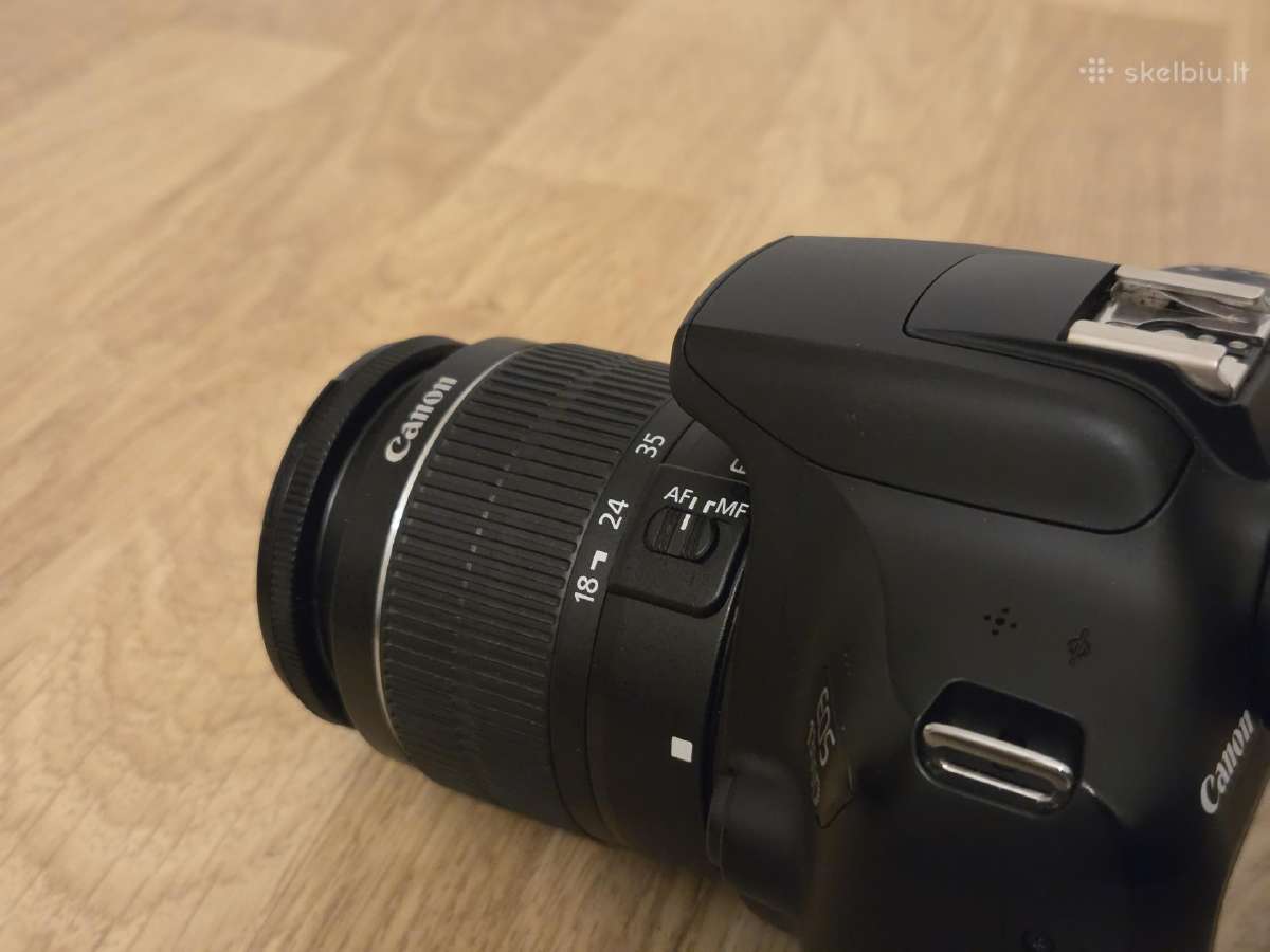 Canon EOS 1300d / WiFi / 18-55mm / 17.9k kadrų - nuotraukos Nr. 8