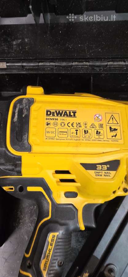 Viniakale dewalt dcn930 - nuotraukos Nr. 3