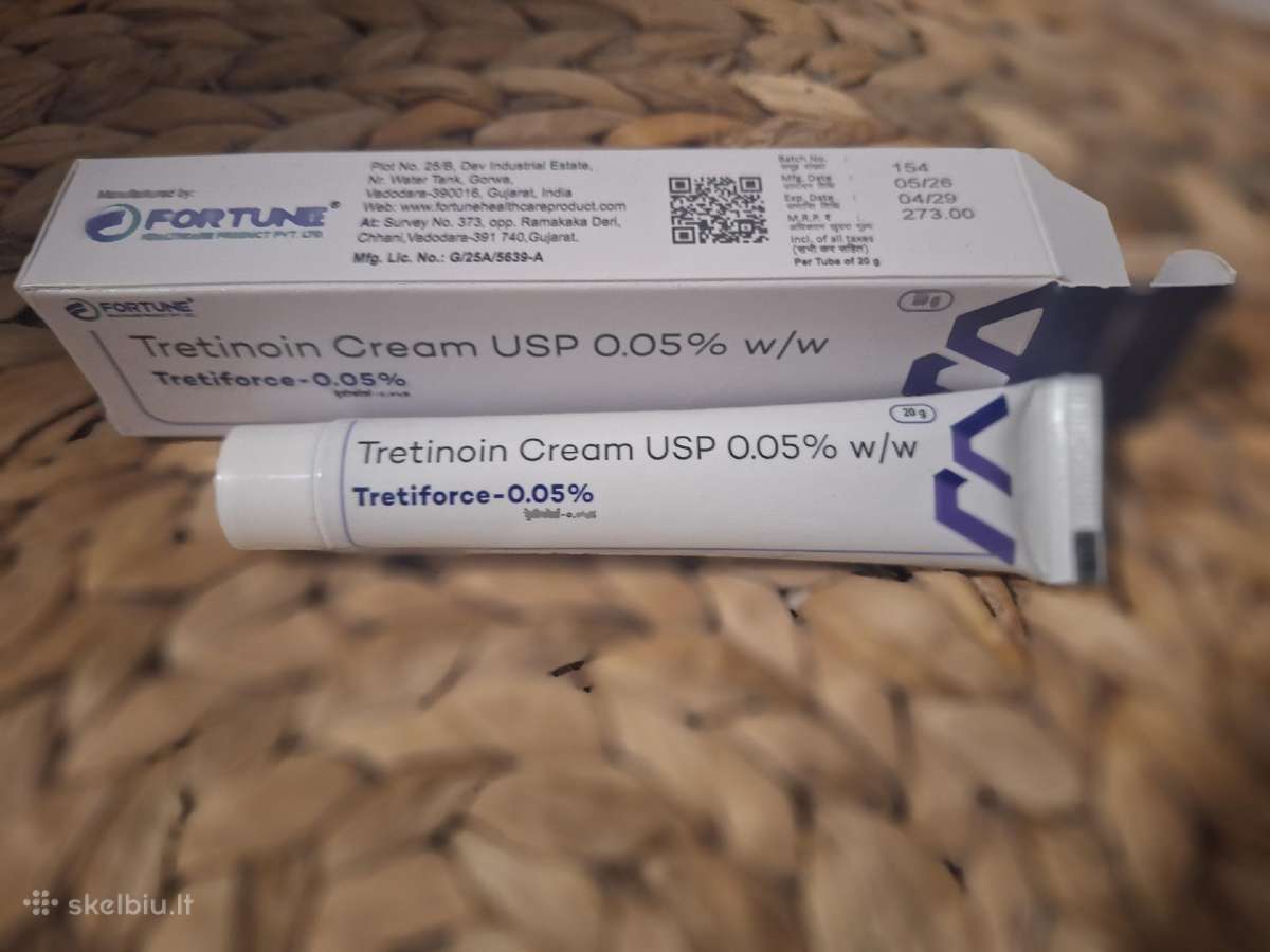 Tretinolio kremas - nuotraukos Nr. 2
