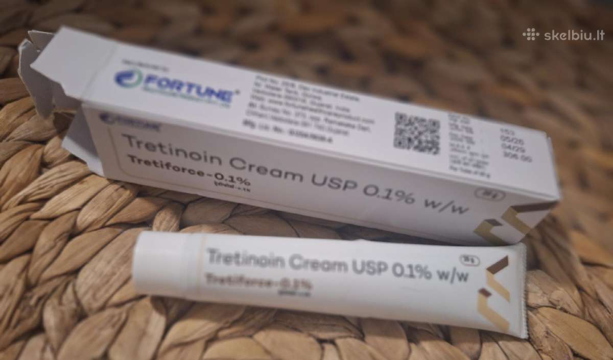 Tretinolio kremas - nuotraukos Nr. 3
