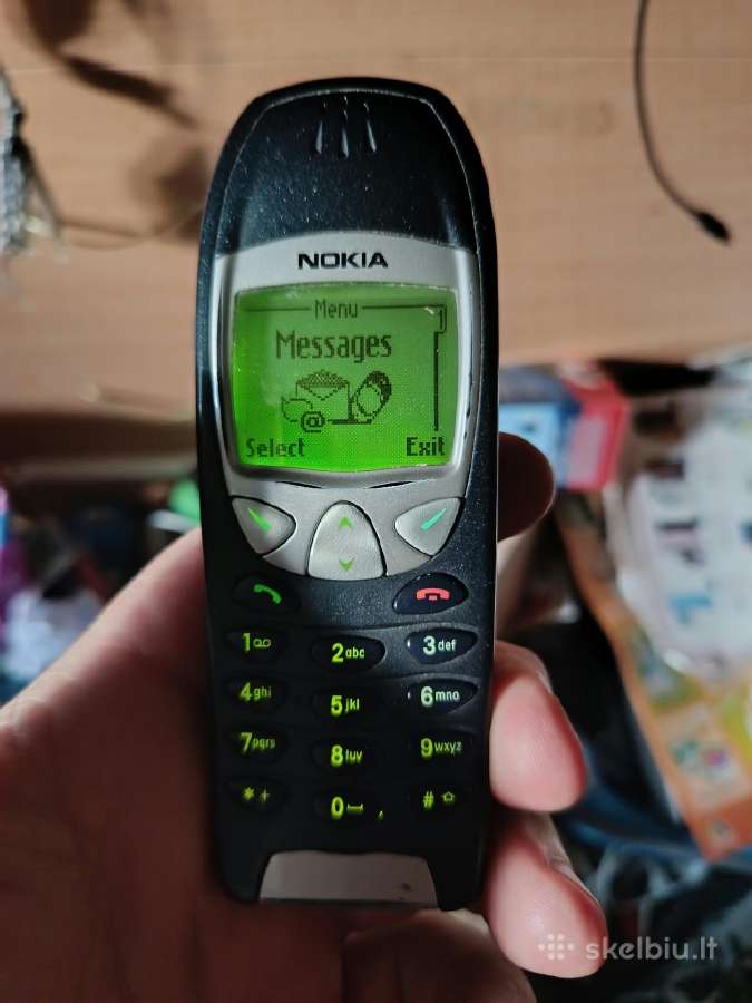 Nokia 6310i ir kiti knopkiniai ir liečiami - nuotraukos Nr. 5