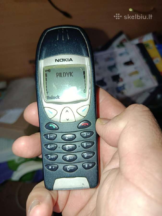 Nokia 6310i ir kiti knopkiniai ir liečiami - nuotraukos Nr. 6