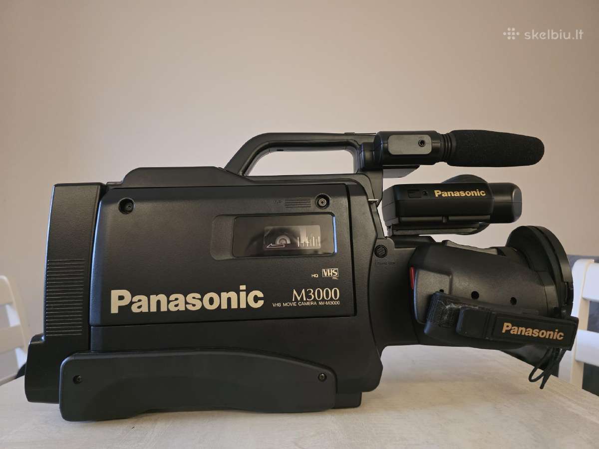Parduodu Panasonic M 3000 vaizdo kamara - nuotraukos Nr. 2