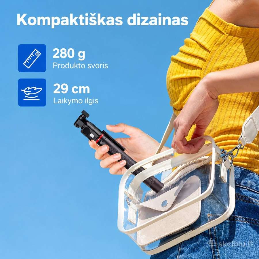 Stovas – asmenukių selfie lazda 170cm + pultelis - nuotraukos Nr. 3