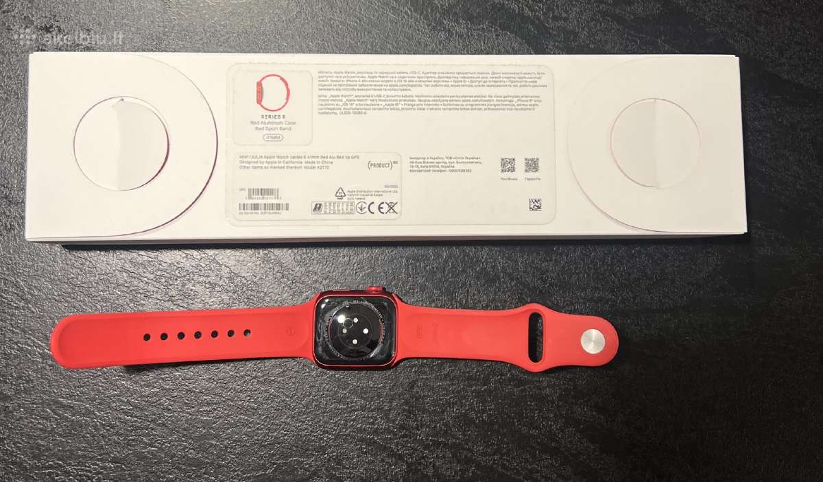 Apple Watch 8 Red Edition - nuotraukos Nr. 2