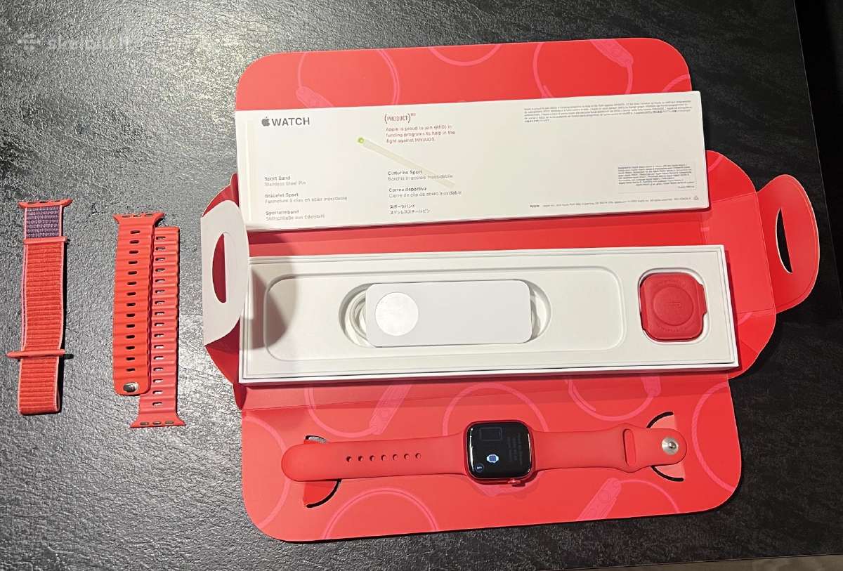 Apple Watch 8 Red Edition - nuotraukos Nr. 4