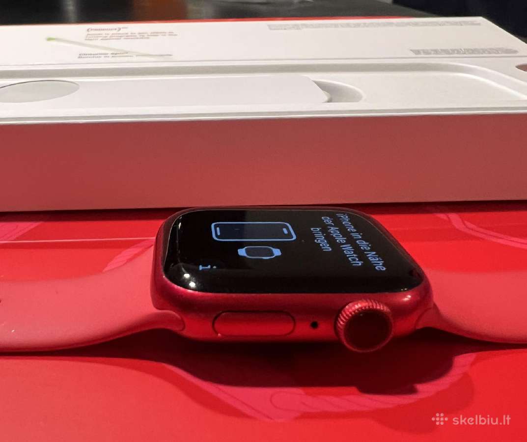 Apple Watch 8 Red Edition - nuotraukos Nr. 5