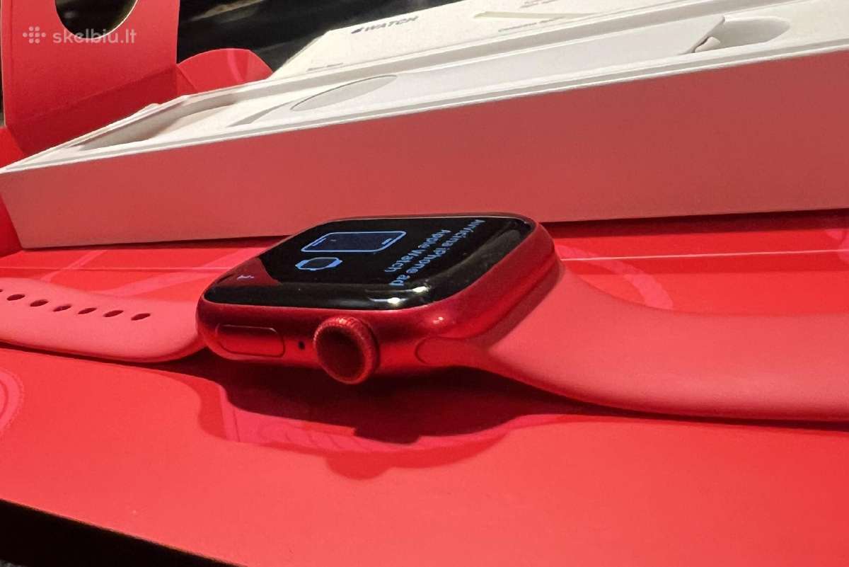 Apple Watch 8 Red Edition - nuotraukos Nr. 6