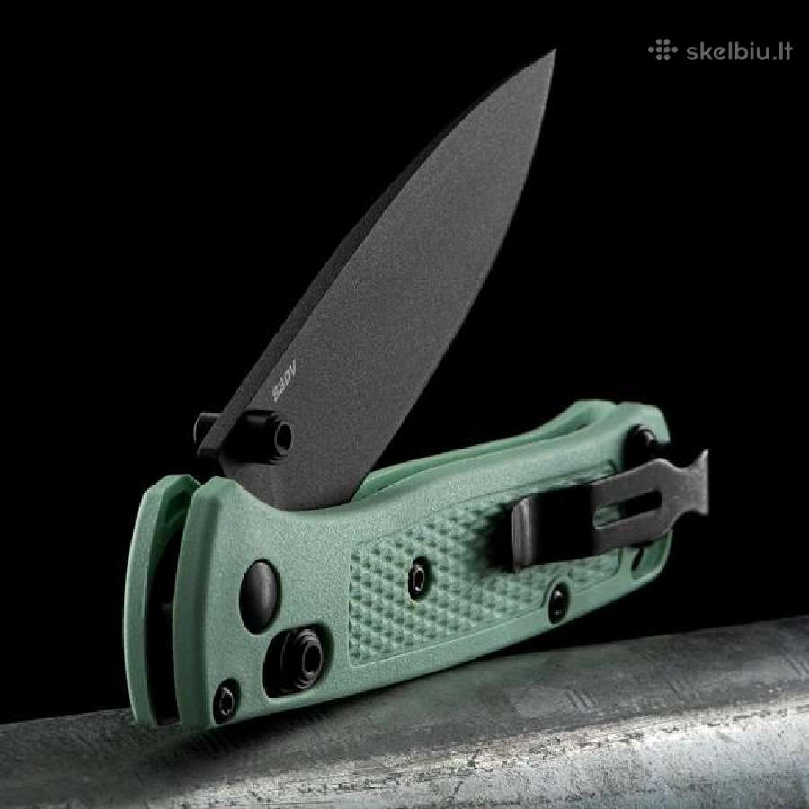 Peilis Benchmade 533gy-06 Mini Bugout Sea Foam - nuotraukos Nr. 7