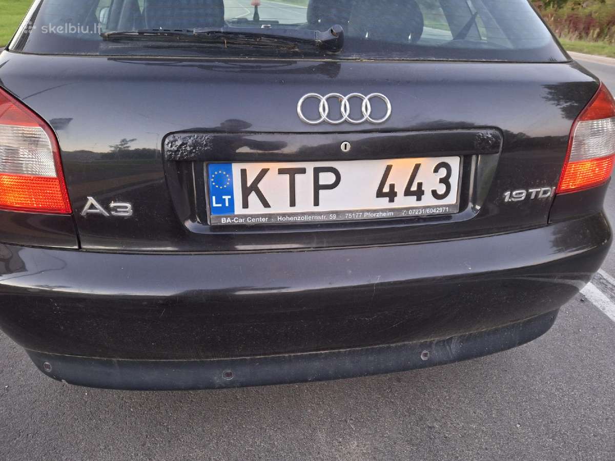 Audi a3 1.9pd - nuotraukos Nr. 25
