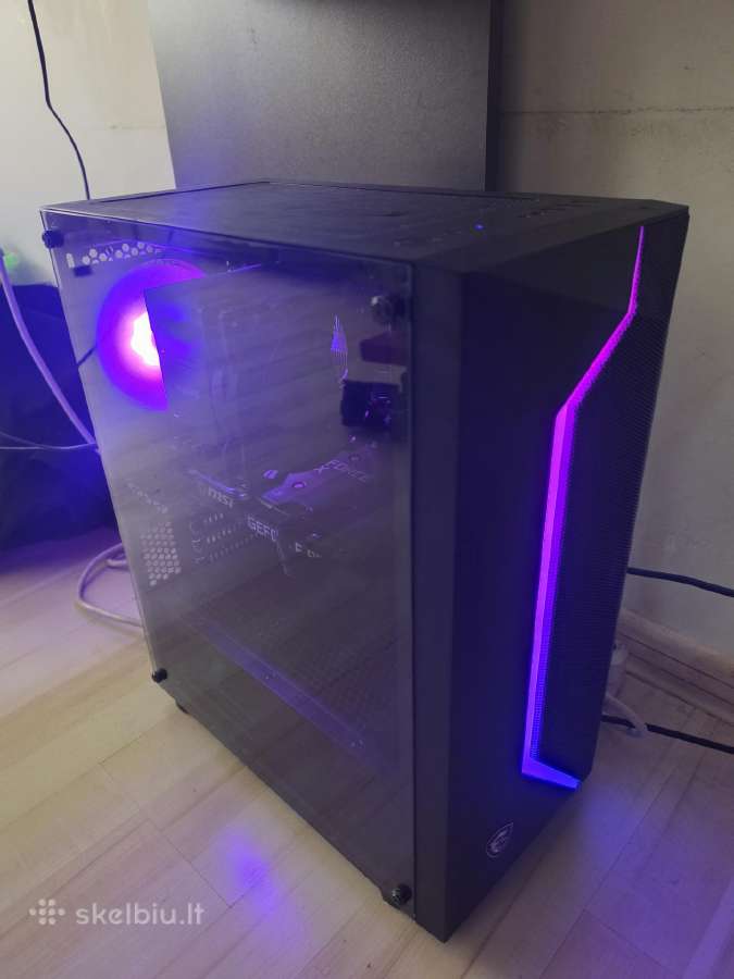 Gaming kompiuteris Rtx 3060 + Monitorius 144hz - nuotraukos Nr. 4