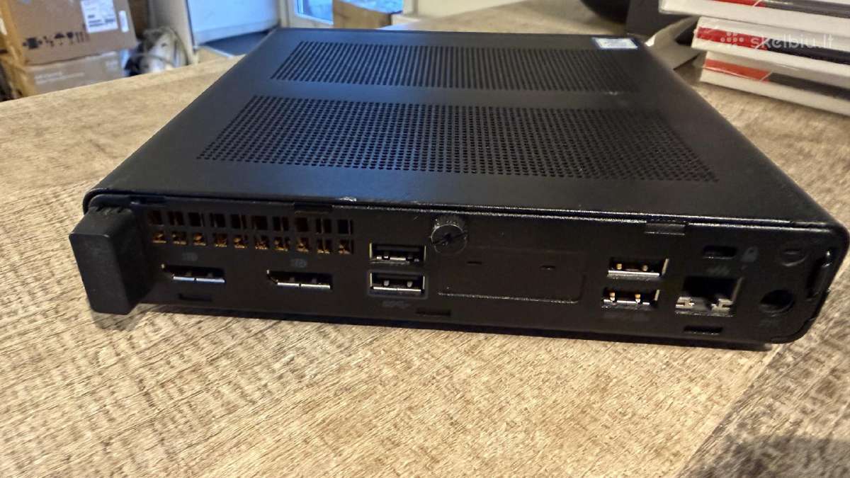 Hp Elitedesk 800 G5 mini kompiuteris i7/16gb/512gb - nuotraukos Nr. 3