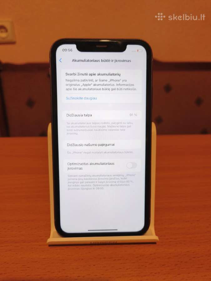 iPhone 11, 128gb,91% Battery health - nuotraukos Nr. 7