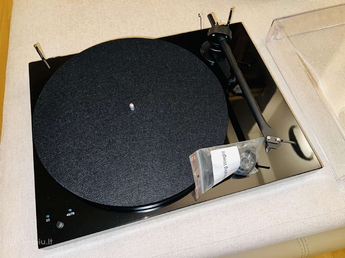 Patefonas Pro-ject Debut Recordmaster Black Piano - nuotraukos Nr. 2