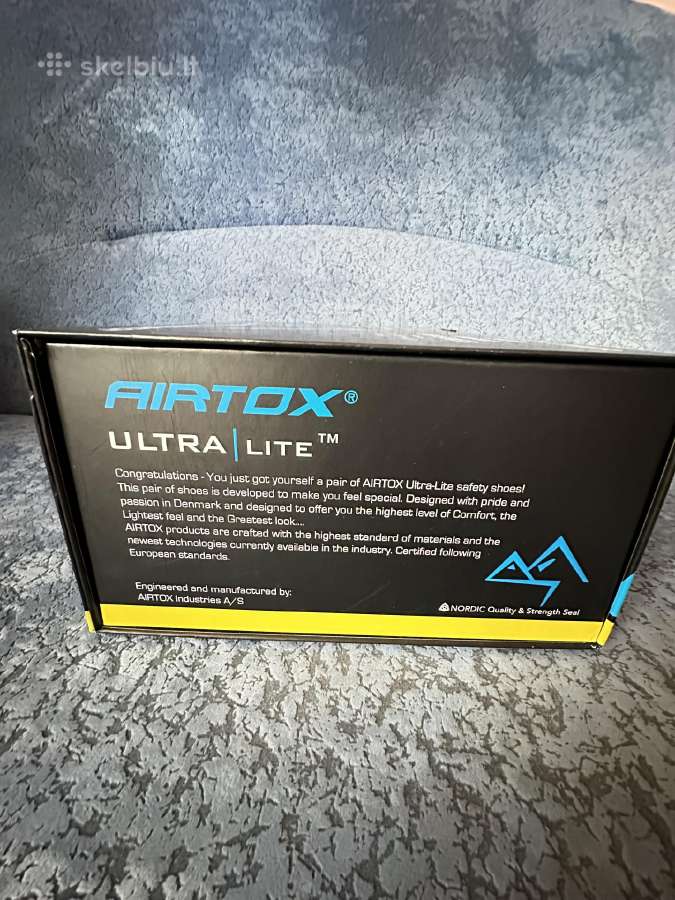 Airtox Ul1p Ultra Lite darbo batai. - nuotraukos Nr. 11