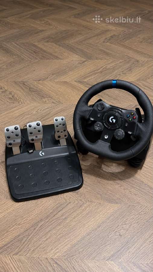 Žaidimų vairas Logitech G923 - nuotraukos Nr. 2