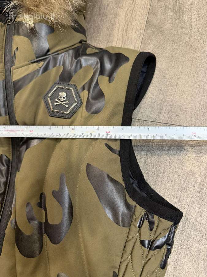 Moterišką berankovė striuke Philipp Plein liemenę - nuotraukos Nr. 18
