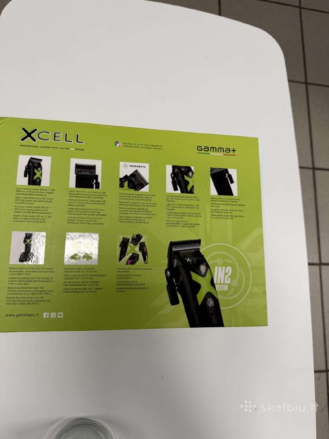 Kirpimo masinele gamma+ xcell - nuotraukos Nr. 8