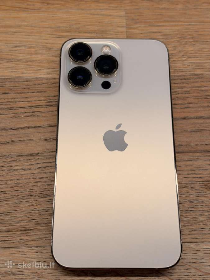 Parduodu iPhone 13 Pro, 128 GB, Gold - nuotraukos Nr. 3