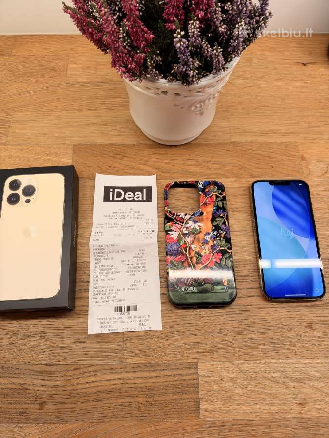 Parduodu iPhone 13 Pro, 128 GB, Gold - nuotraukos Nr. 6