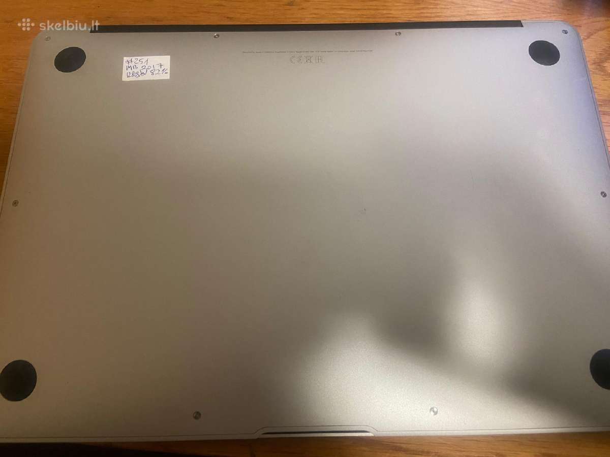 MacBook air 2017 - nuotraukos Nr. 3