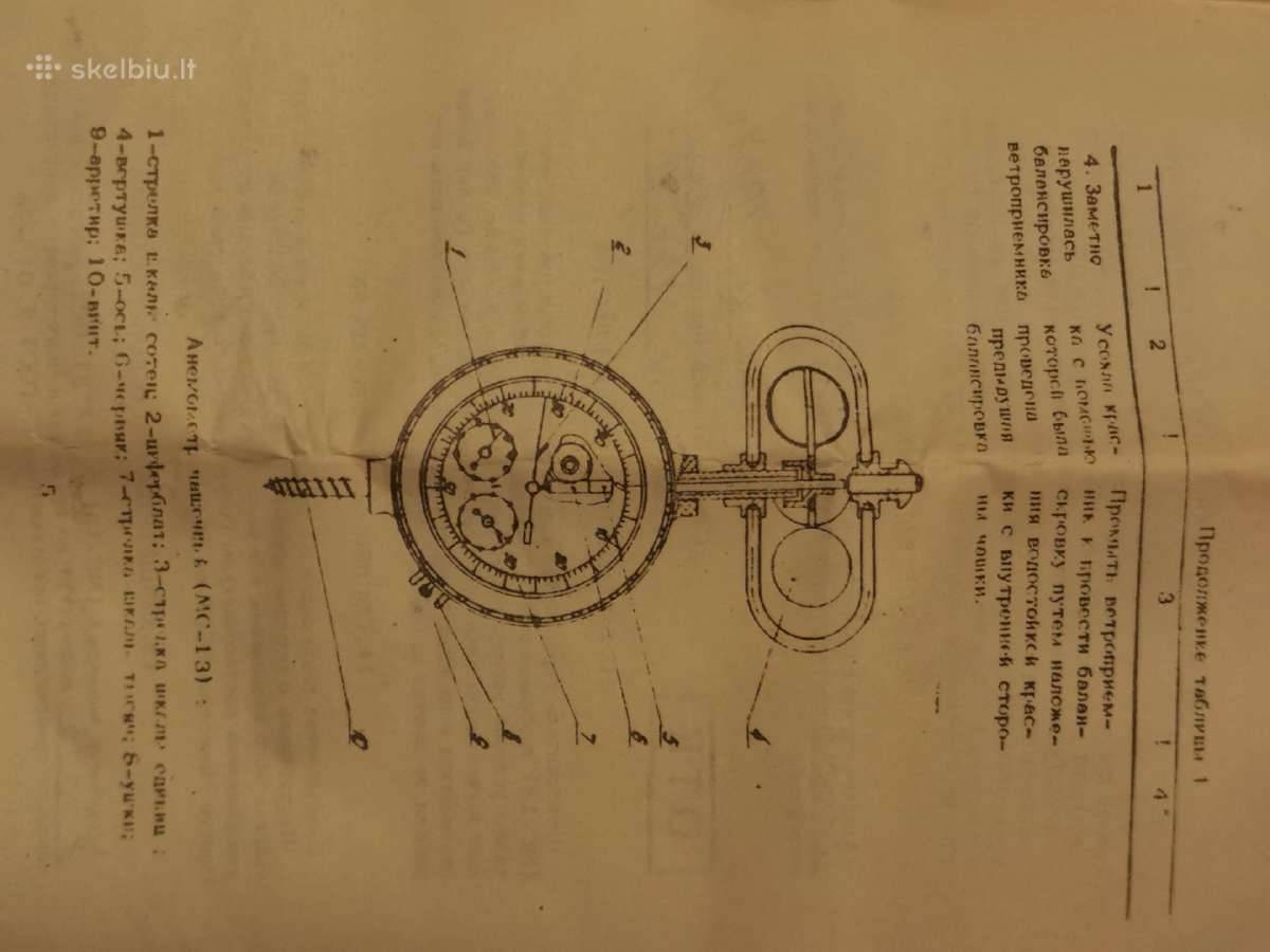 Parduodu Anemometra - nuotraukos Nr. 6