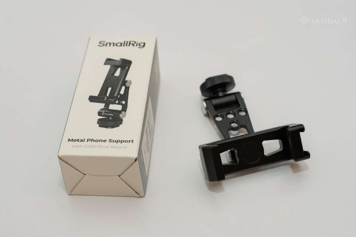 Smallrig phone holder (cold shoe) - nuotraukos Nr. 2