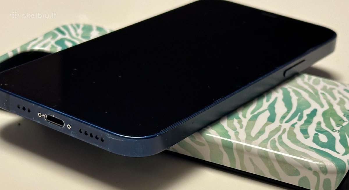 iPhone 12 128gb Blue - 100% Battery - nuotraukos Nr. 7