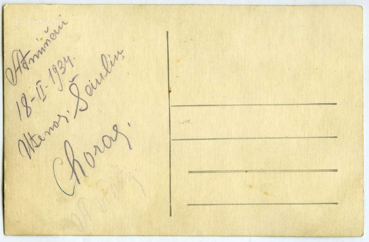 1 Utena 1934 Utenos šaulių choras - nuotraukos Nr. 2