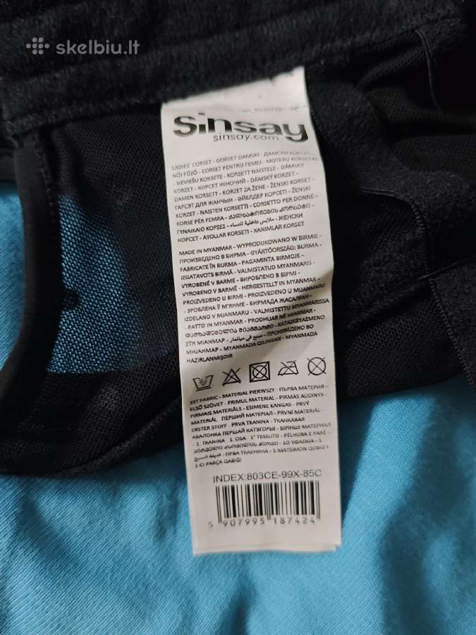 85c liemenėlė su dirželiais kojinėms - nuotraukos Nr. 5