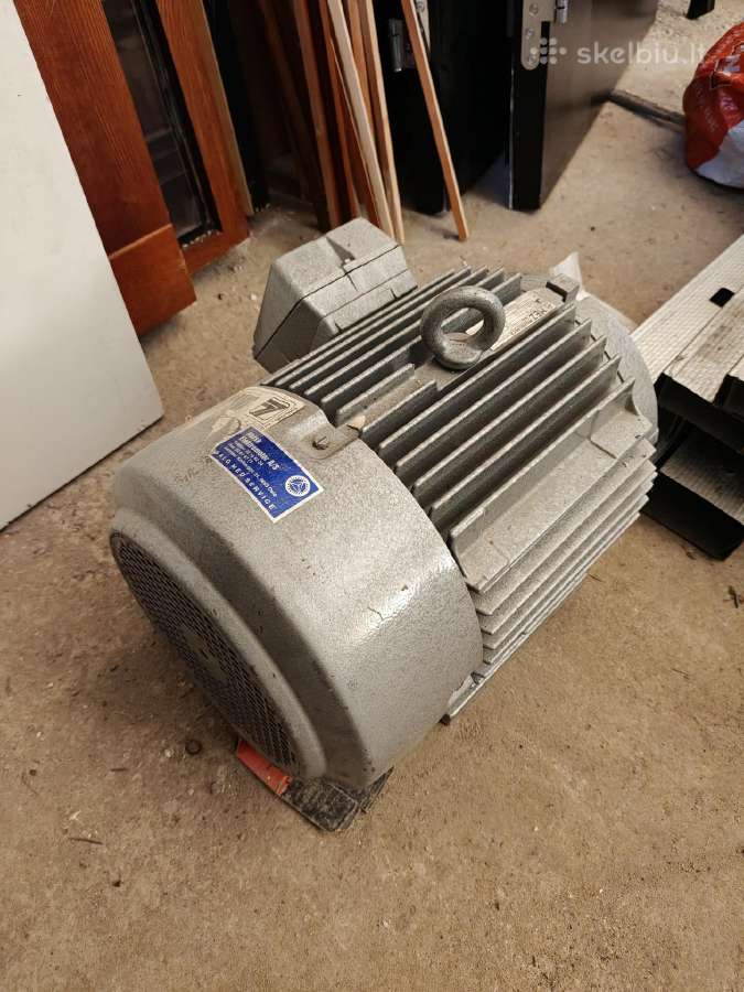 Mez trifazis elektros variklis 5.5kw, 1450aps/min - nuotraukos Nr. 3