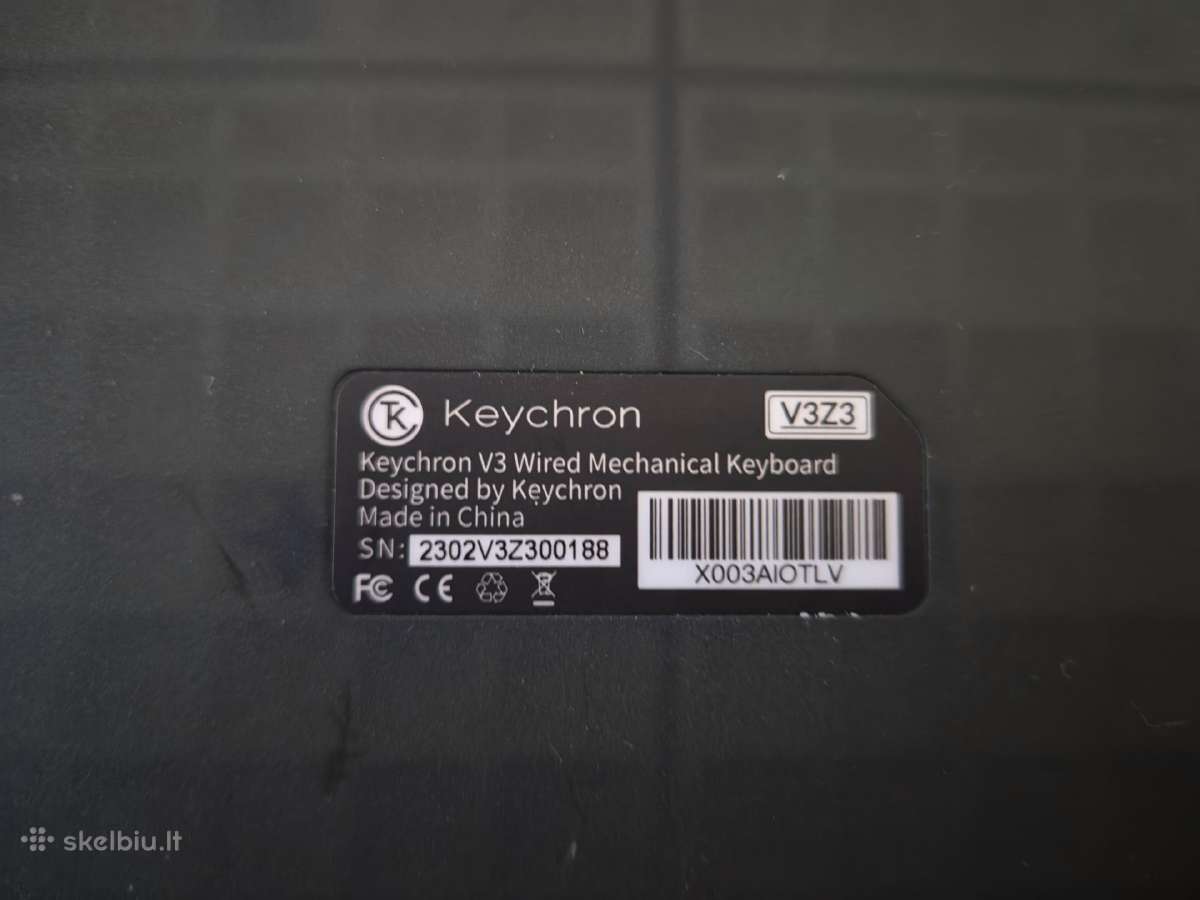 Keychron V3 Qmk Custom Mechanical Keyboard - nuotraukos Nr. 7
