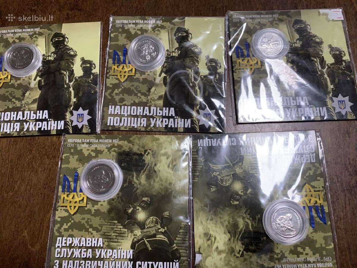 Ukrainos 10 Grivnų Monetos - nuotraukos Nr. 7