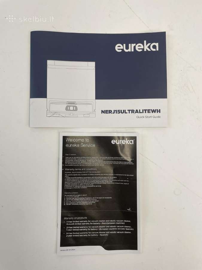 Eureka J15 Ultra robotas siurblys - nuotraukos Nr. 14