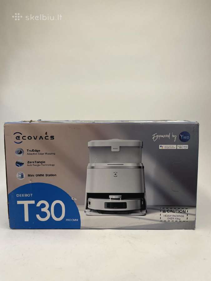Ecovacs Deebot T30 Pro Omni robotas siurblys - nuotraukos Nr. 16