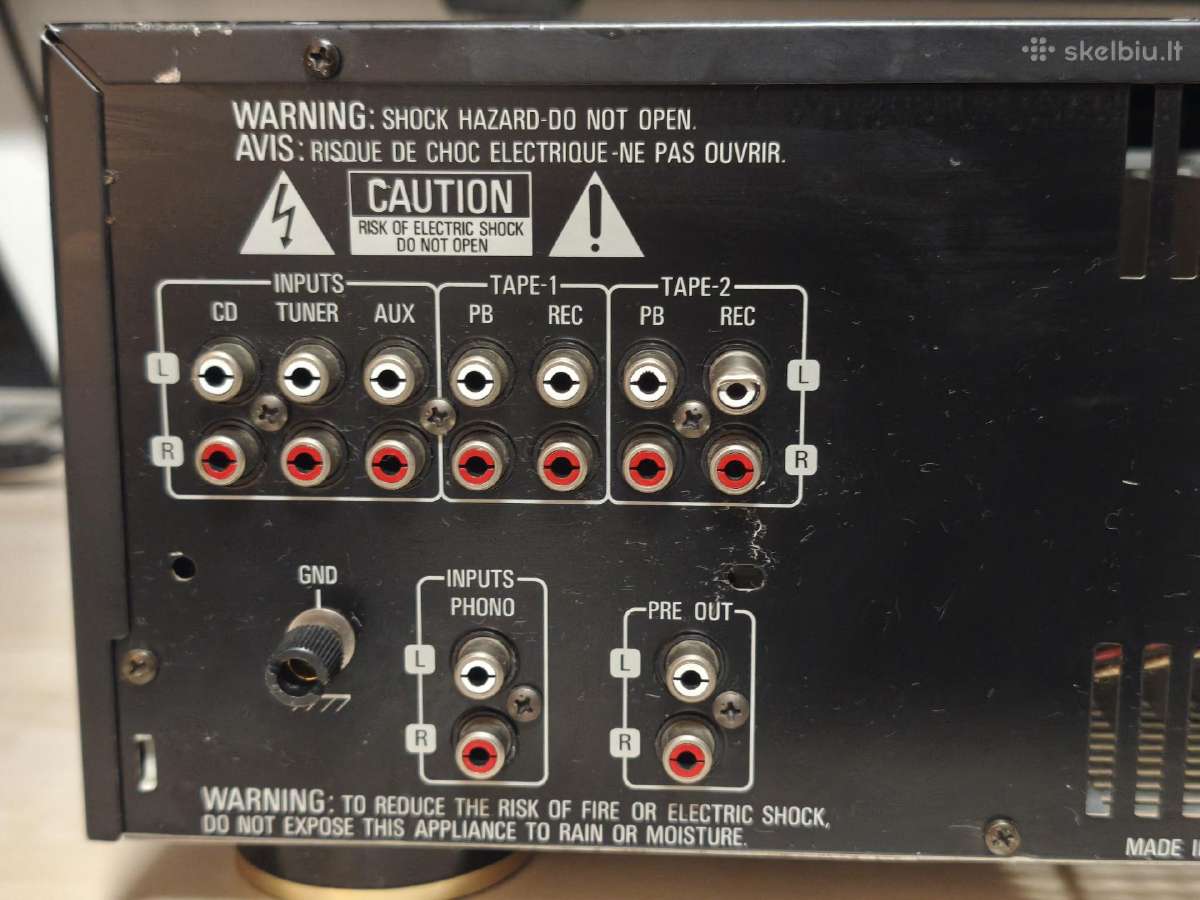 Denon pma 1060 - nuotraukos Nr. 5