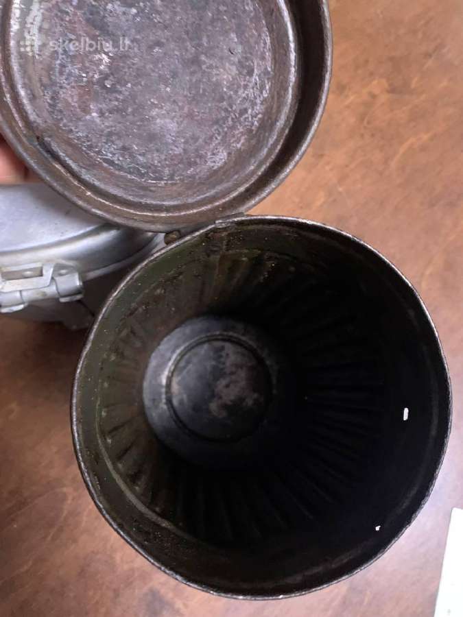 WWII Vokiška Dujokaukės Dėžė M38 + katiliukas - nuotraukos Nr. 5