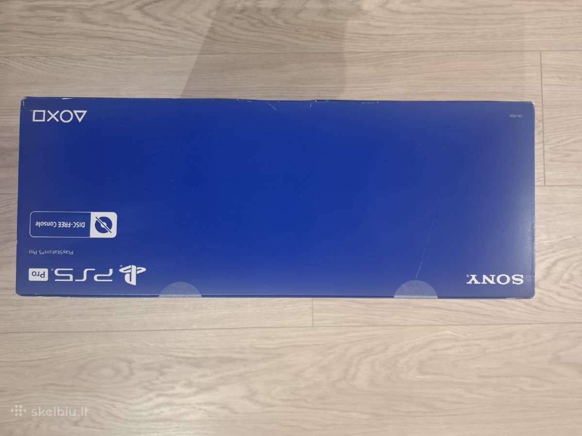 Parduodamas visiškai naujas Sony Playstation 5 Pro - nuotraukos Nr. 3