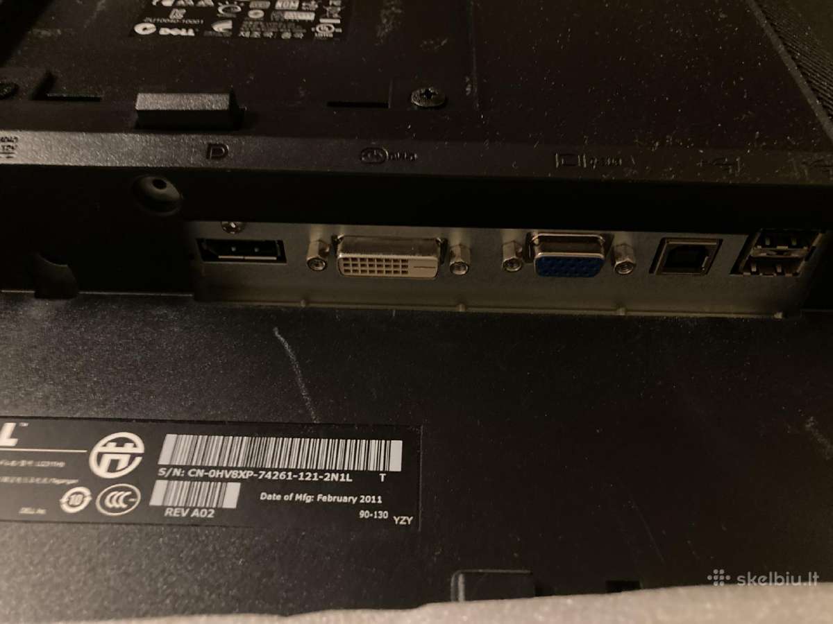 Dell U2311hb monitorius, HD, 23" - nuotraukos Nr. 4