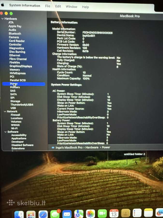 MacBook Pro 14 M3 Pro, 18 GB RAM, 512 GB SSD - nuotraukos Nr. 6