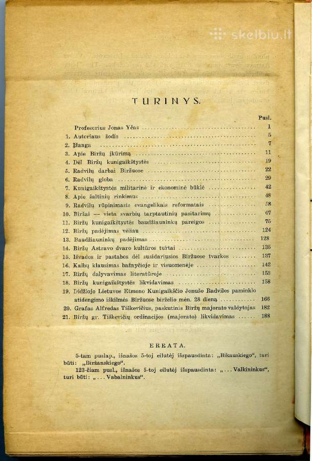 1931 m. knyga Jonas Yčas, Biržai - nuotraukos Nr. 5