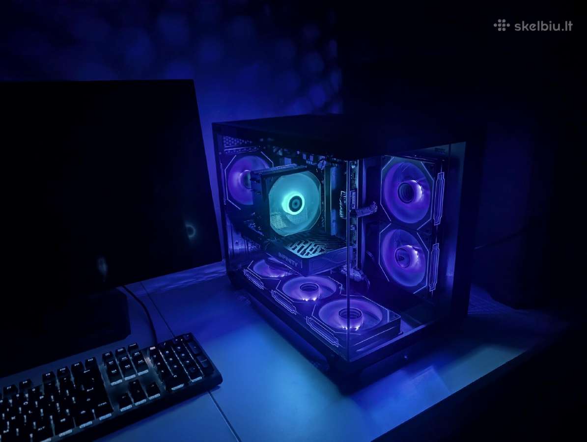 Pc Ryzen 5 5600, 32gb, Rtx 2070, 1tb, 24 mėn garan - nuotraukos Nr. 2